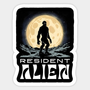 Resident Alien Sticker